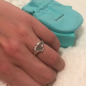 Tiffany & Co Sterling Silver Elsa Peretti ring